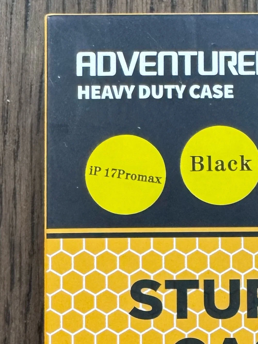 BRAND NEW Adventurer Sturdy Case - Black - iPhone 17 Pro Max